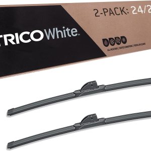 TRICO White – Paquete de 2 limpiaparabrisas de repuesto para automóvil de invierno extremo de 24 pulgadas para mi automóvil (35-2424), fácil TRICO White – Paquete de 2 limpiaparabrisas de repuesto para automóvil de invierno extremo de 24 pulgadas para mi automóvil (35-2424), fácil