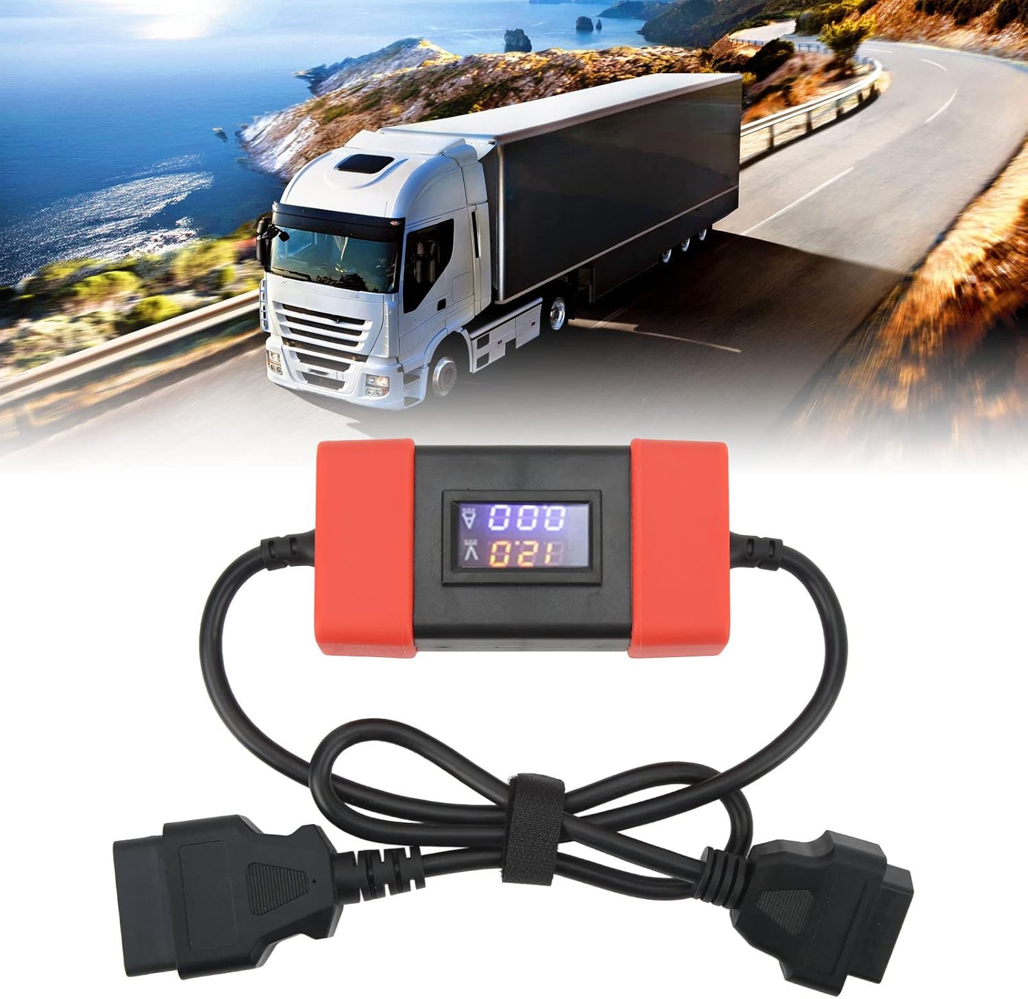 oceanside Cable adaptador de camión resistente 24V a 12V convertidor para lanzamiento X431 Easydiag 3.0 2.0 Golo 3 escáner