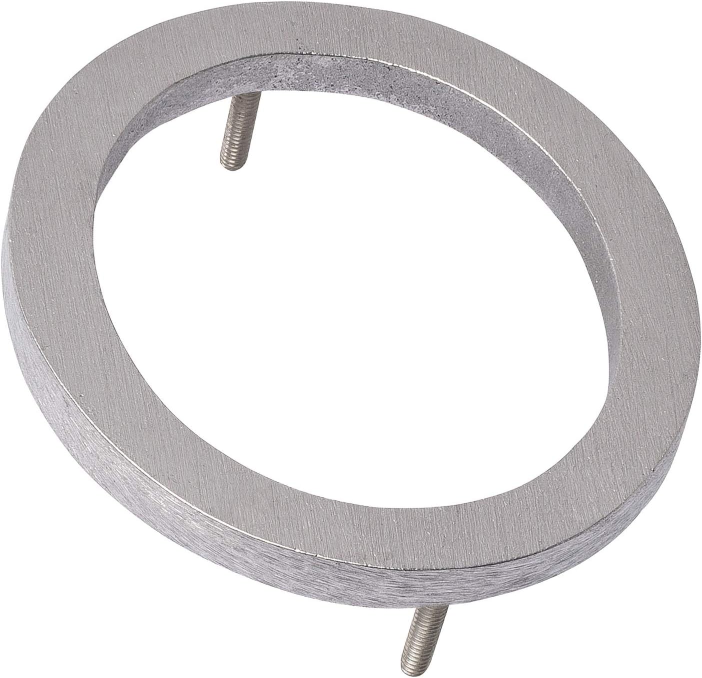 Montague Metal Products, MHN-10-F-BA1-0 Números flotantes modernos de aluminio cepillado macizo, 10 pulgadas, aluminio cepillado pulido