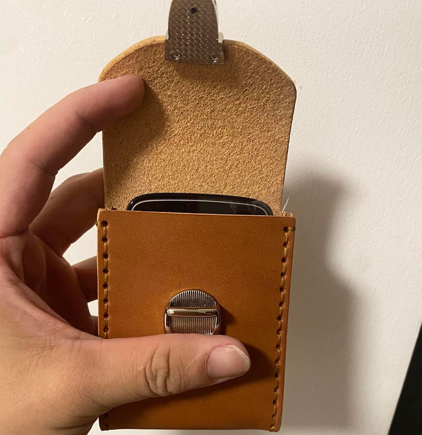 Funda Tslim X2 con clip para cinturón, tándem T funda delgada para bomba de insulina G4 con soporte de cuero
