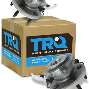 TRQ Par de bujes y rodamientos de rueda delantera para Ranger Mazda Truck 4WD 4×4 con ABS TRQ Par de bujes y rodamientos de rueda delantera para Ranger Mazda Truck 4WD 4×4 con ABS
