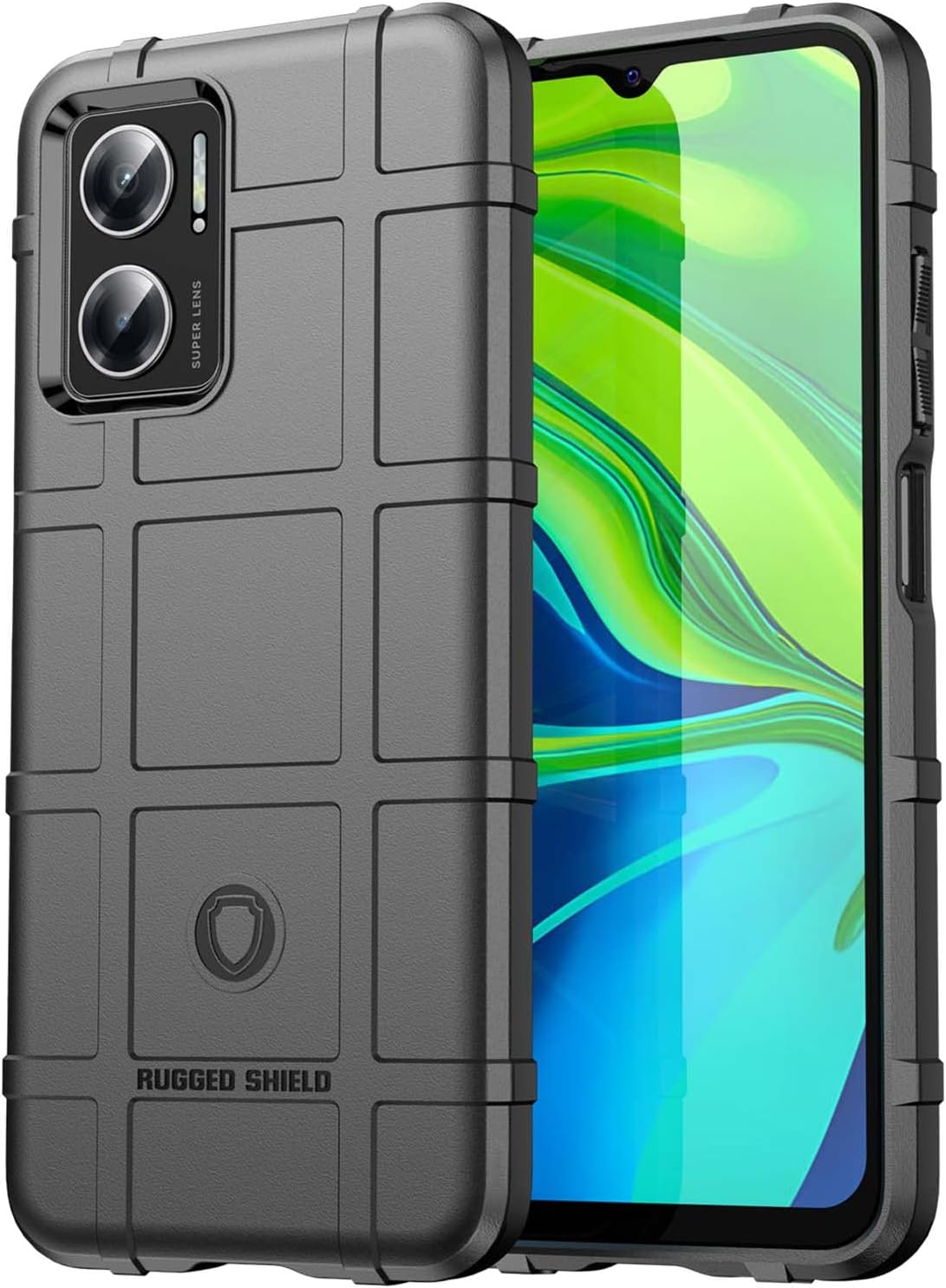 Funda delgada para Redmi Note 11E 5G, funda protectora resistente con protección contra golpes de grado militar y cubierta protectora para el lente