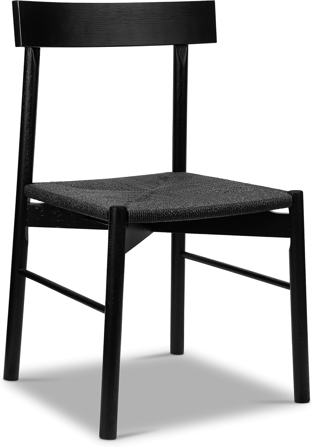 POLY & BARK Hamm Silla de comedor, color negro