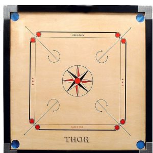 Tablero clásico de Carrom de madera negra para torneo con monedas y polvo tamaño completo de 32 pulgadas, estilo rústico, vintage, decoración del Tablero clásico de Carrom de madera negra para torneo con monedas y polvo tamaño completo de 32 pulgadas, estilo rústico, vintage, decoración del