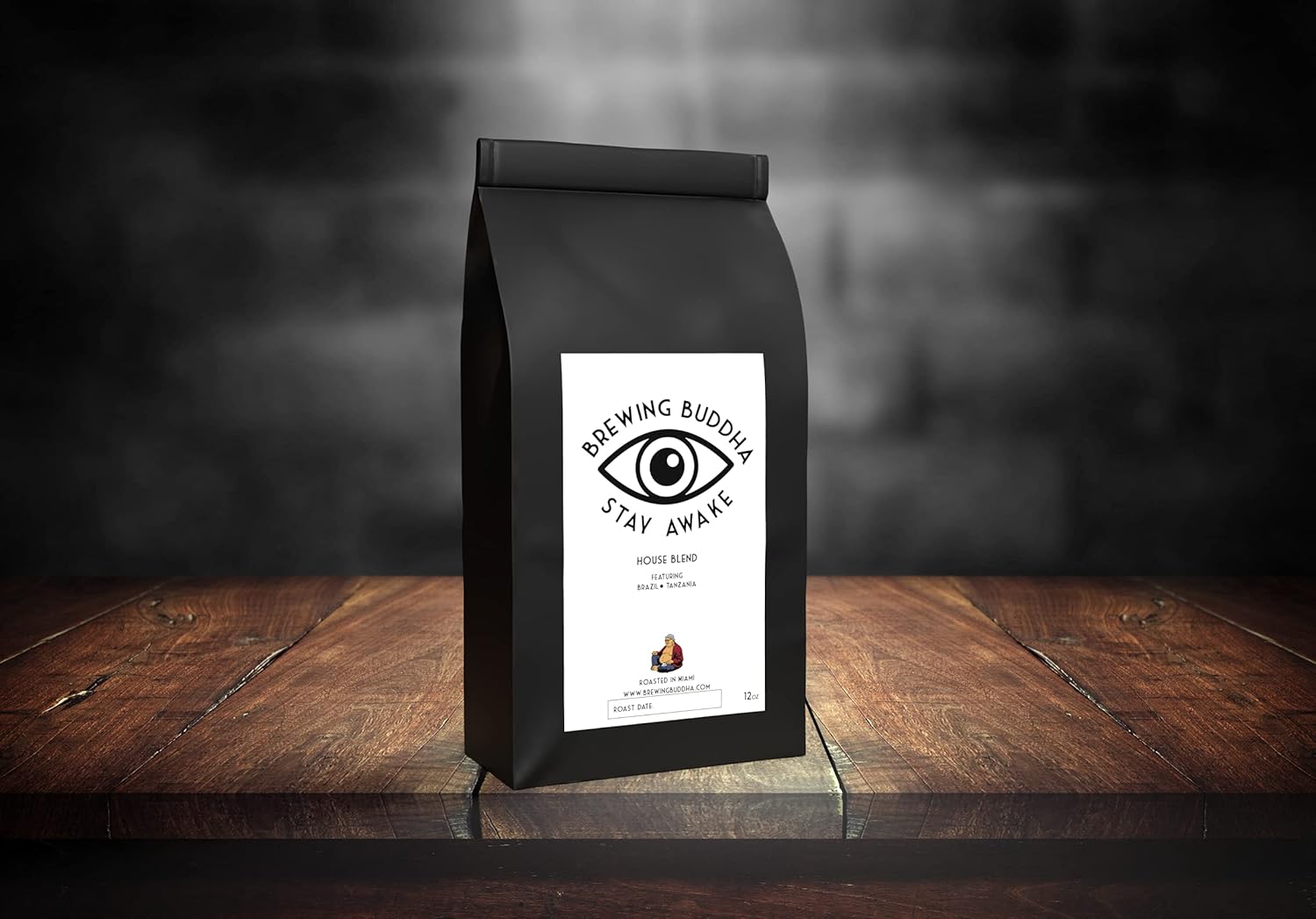 Brewing Buddha Stay Awake House Blend Café en grano entero