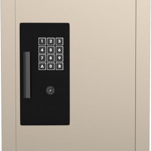 Mesa Safe – Caja fuerte de pared ajustable de acero, 0.3-0.7 pies cúbicos Mesa Safe – Caja fuerte de pared ajustable de acero, 0.3-0.7 pies cúbicos