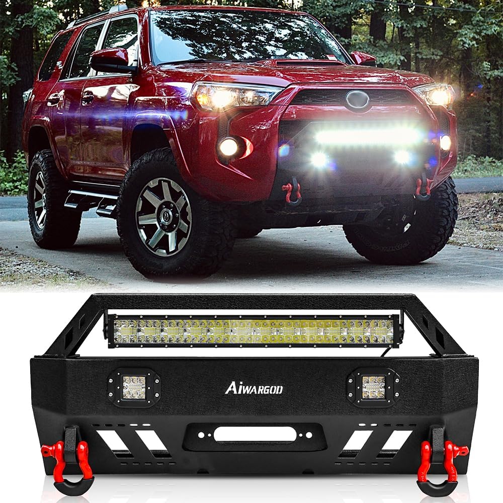 Parachoques delantero de 5 generación 4 Runner Limited 2020, parachoques delantero BESTZHEYU para 2010-2020 5 generación 4 Runner Limited Offroad