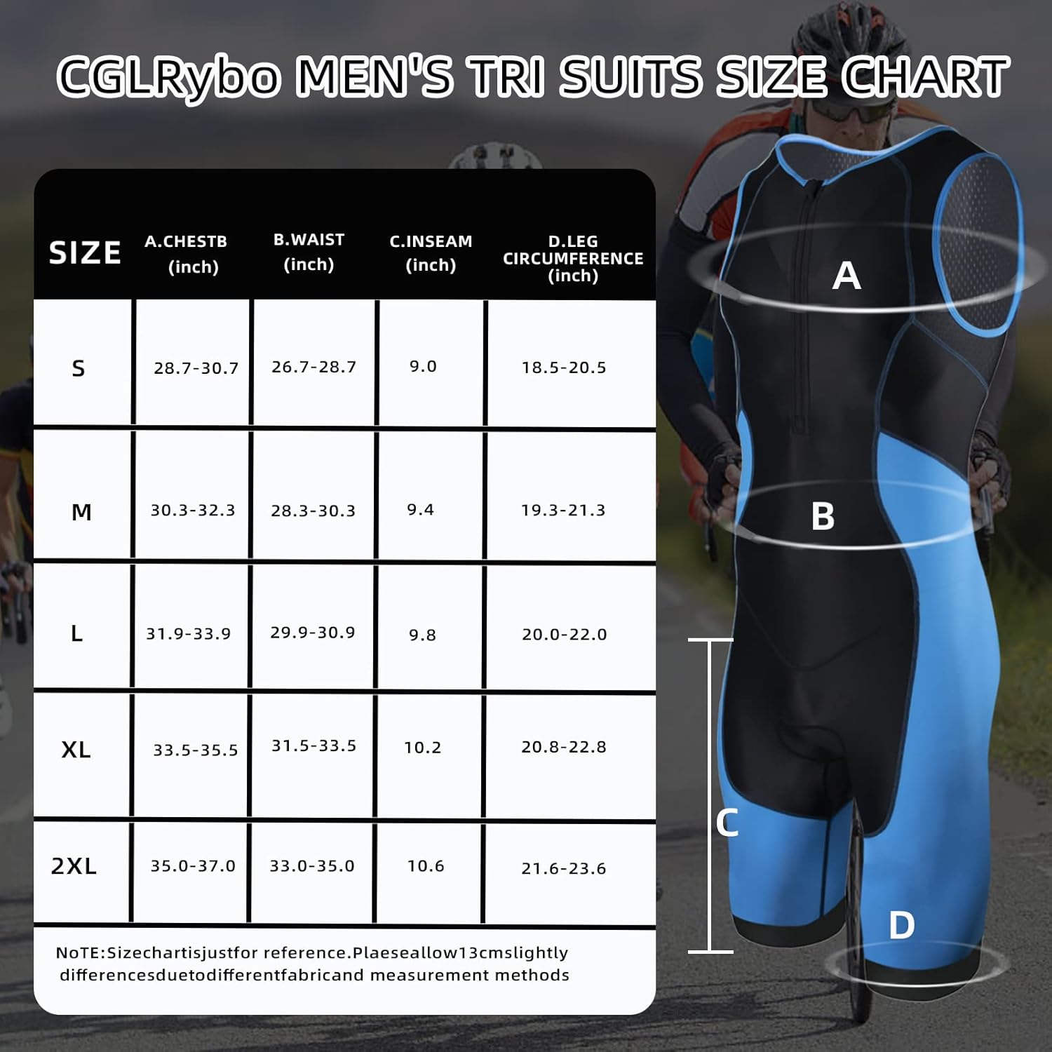 Trajes de triatlón para hombre, de una sola pieza, sin mangas, traje húmedo para correr, ciclismo, natación