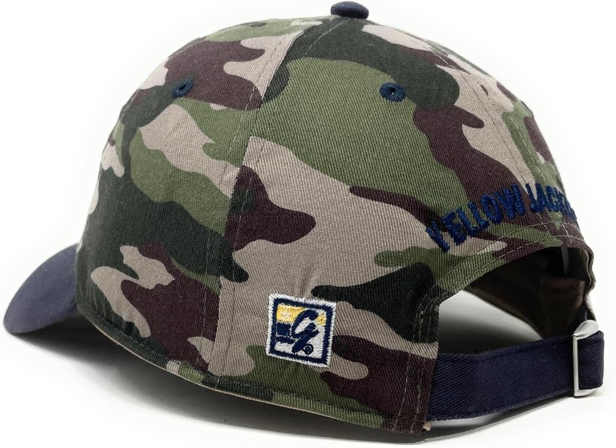 Mens NCAA Camo Hat Unisex College Cap Collegiate Woodland Camo Two-Tone Hat for Men and Women