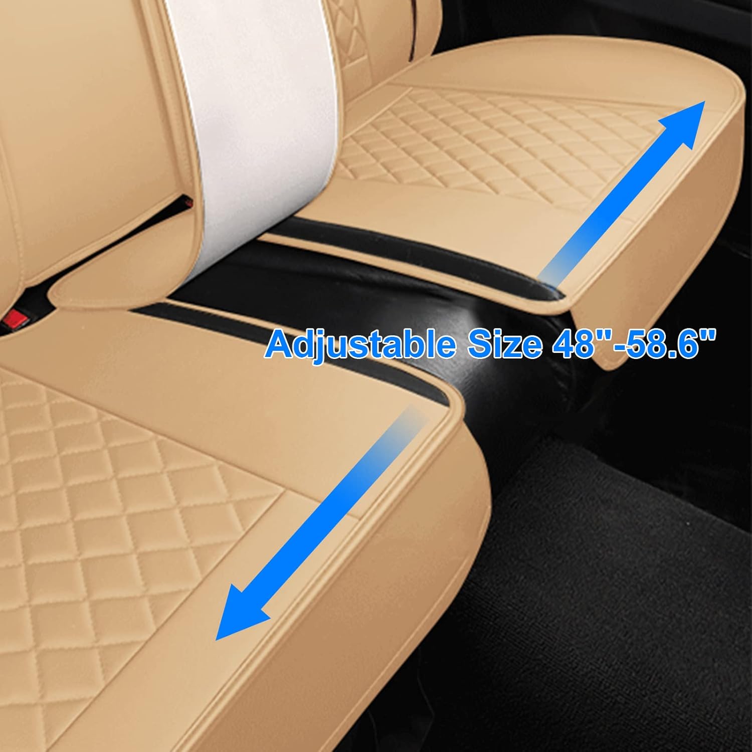 5 fundas impermeables de asiento de automóvil para Nissan Altima Xterra Maxima Rogue Sentra Versa, protectores de asiento de automóvil de piel