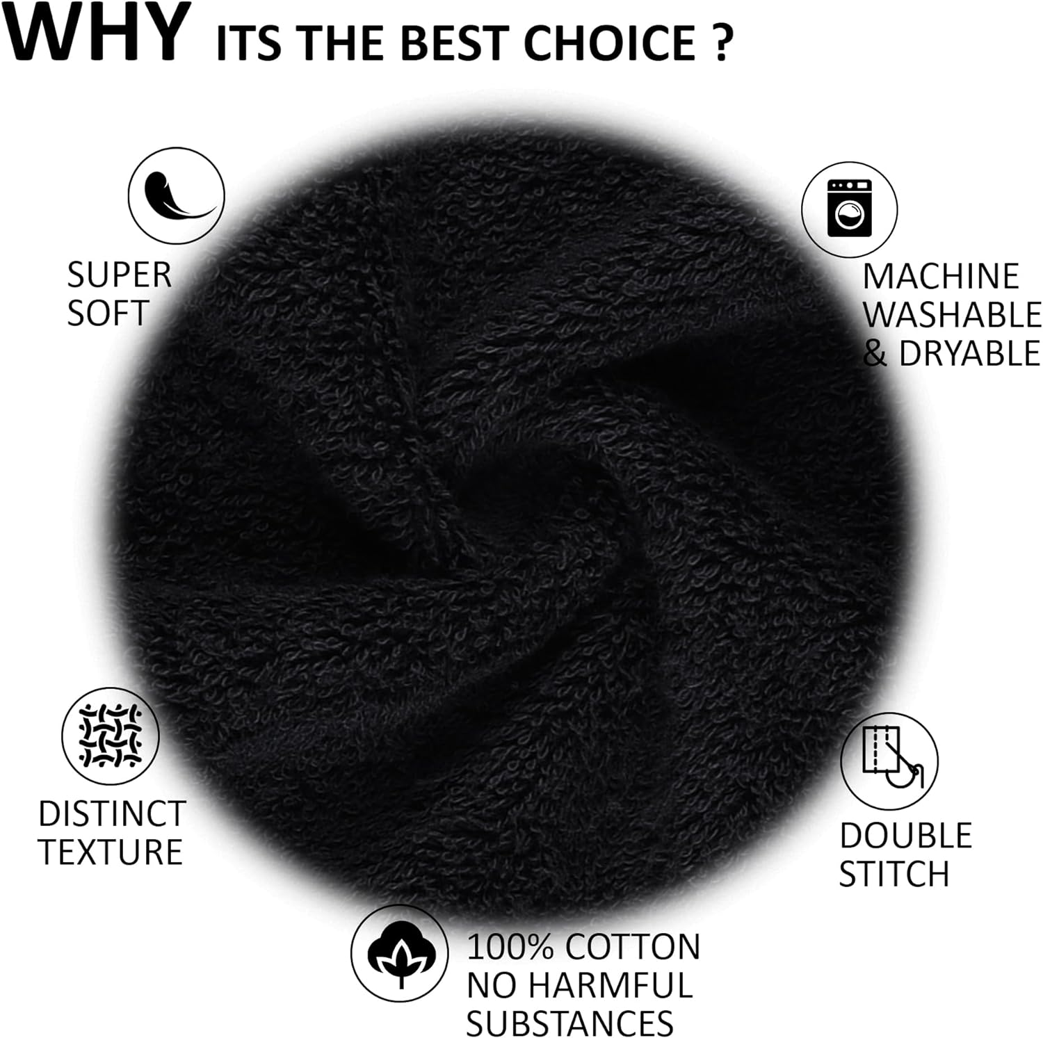 All Design – Toallas de baño de 100% algodón, colección Cappadocia, secado rápido, suaves, muy absorbentes para baño, invitados, piscina, gimnasio,