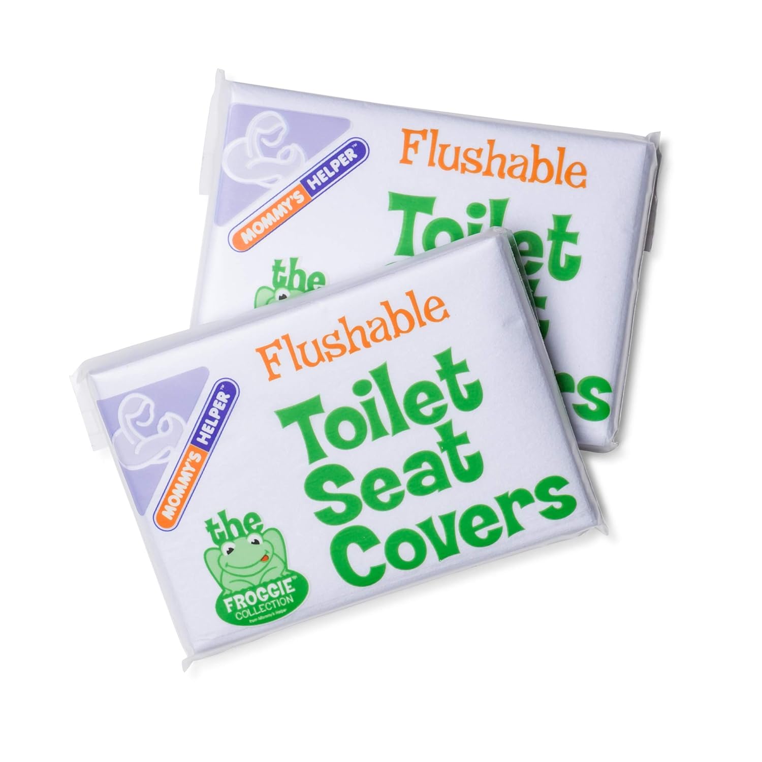Mommy’s Helper Fundas de asiento de inodoro desechables, color blanco