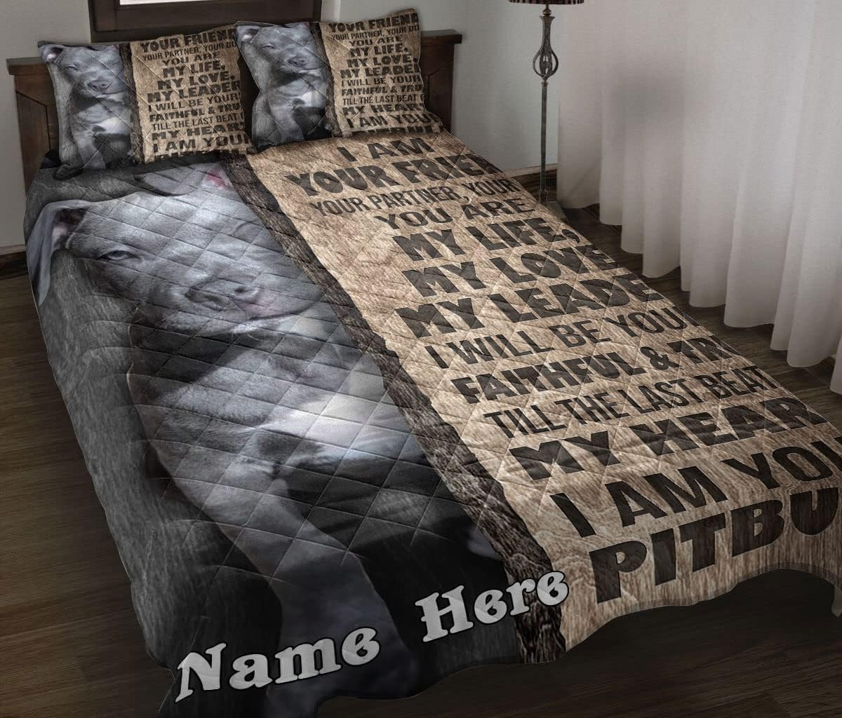 OhaPrints Manta personalizada con nombre y fundas de almohada, juego de ropa de cama y funda de almohada, tamaño King, Queen, doble, individual,