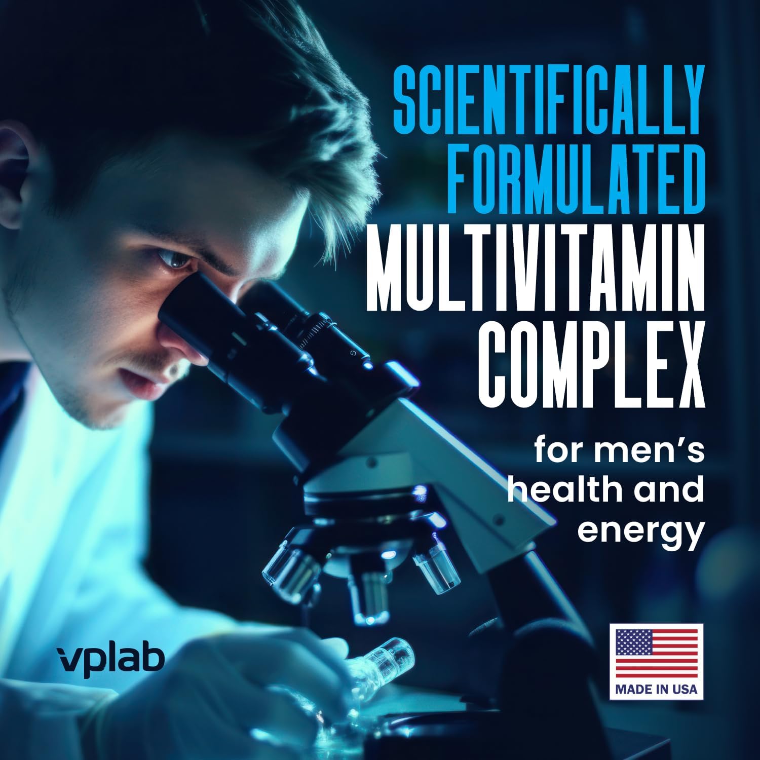 VPLab Ultra Tribulus Terrestris y Complejo Multivitamínico para Hombre