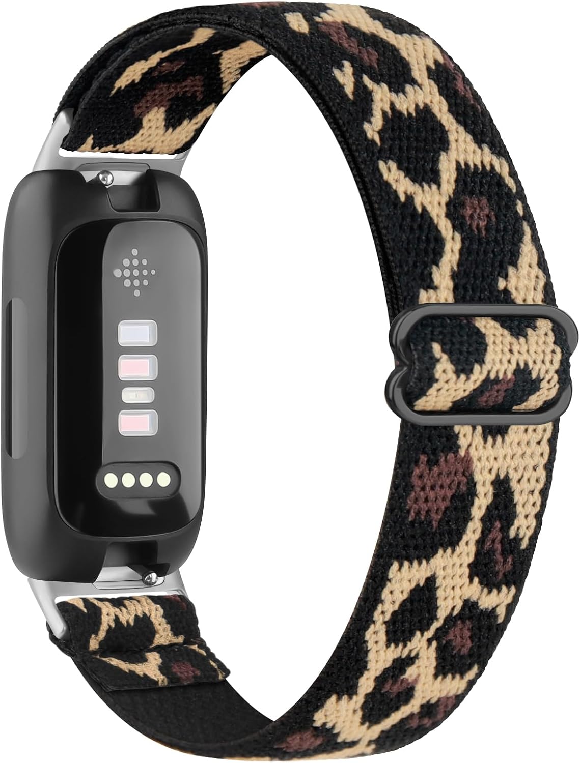 VANCLE Bandas elásticas para Fitbit Inspire 3 bandas para mujer, transpirable, ajustable, de repuesto, elástica, de nailon, correas deportivas