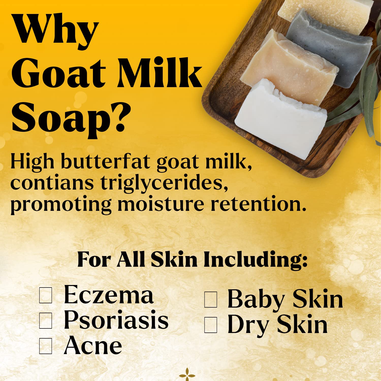 Honey Sweetie Acres Paquete de muestra femenina Jabón de leche de cabra Jabón hecho a mano totalmente natural de leche de cabra nigeriana para