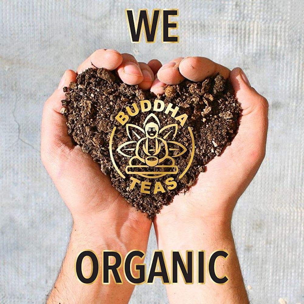 Buddha Teas Organic Zenergy Blend – OU Kosher, USDA Organic, CCOF Organic, 18 bolsas de té sin blanqueador