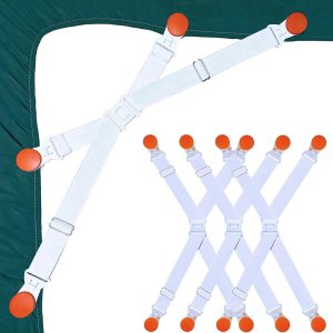 Correas de sábanas, instalación lateral de cama, no es necesario levantar el colchón, clips de sábana bajera para esquinas, soporte, sujetadores, Correas de sábanas, instalación lateral de cama, no es necesario levantar el colchón, clips de sábana bajera para esquinas, soporte, sujetadores,