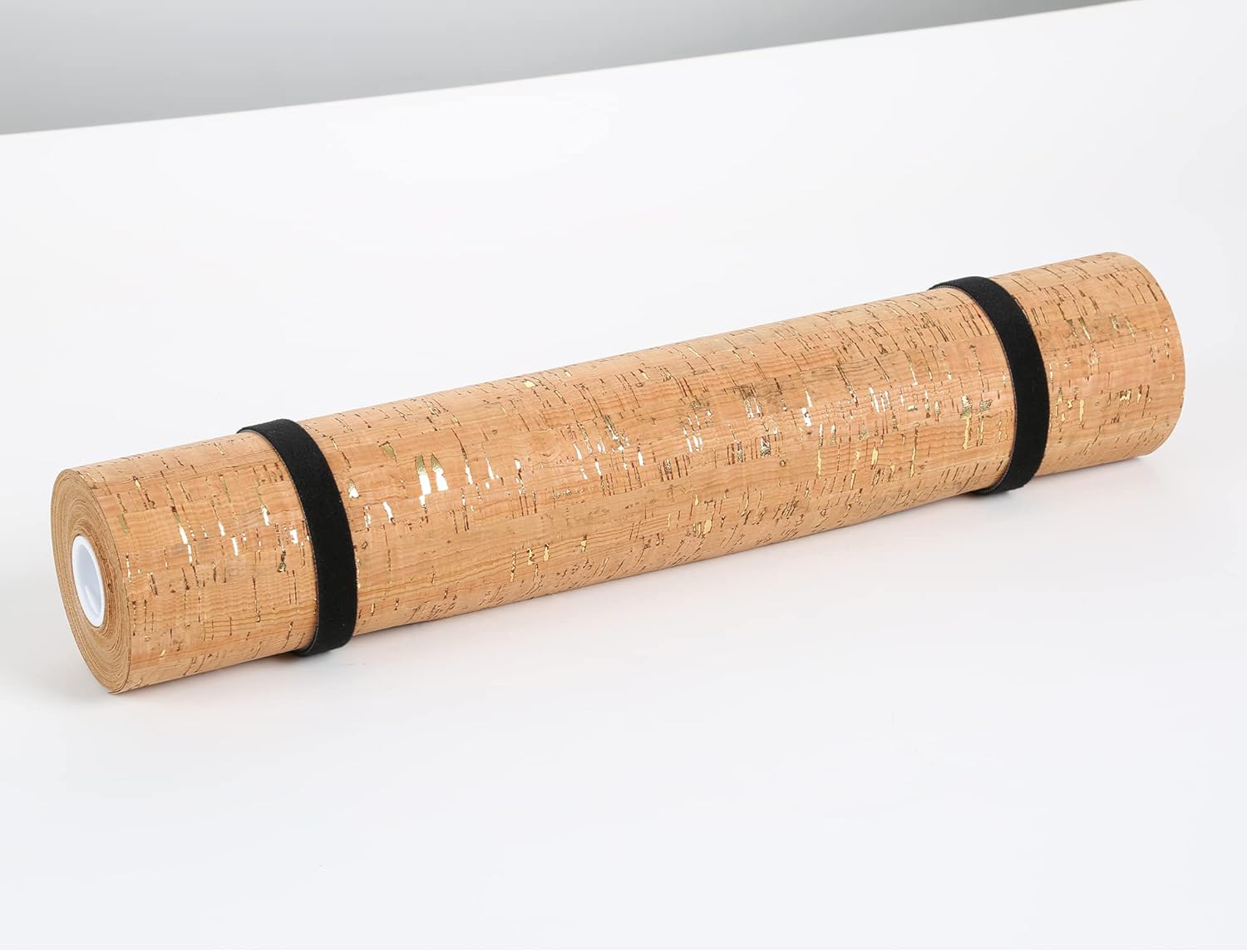VISUAL CORK Tela de corcho fina por yarda Tela de tapicería de piel sintética ecológica 17 pulgadas × 362 pulgadas (16.9 in × 362.2 in)
