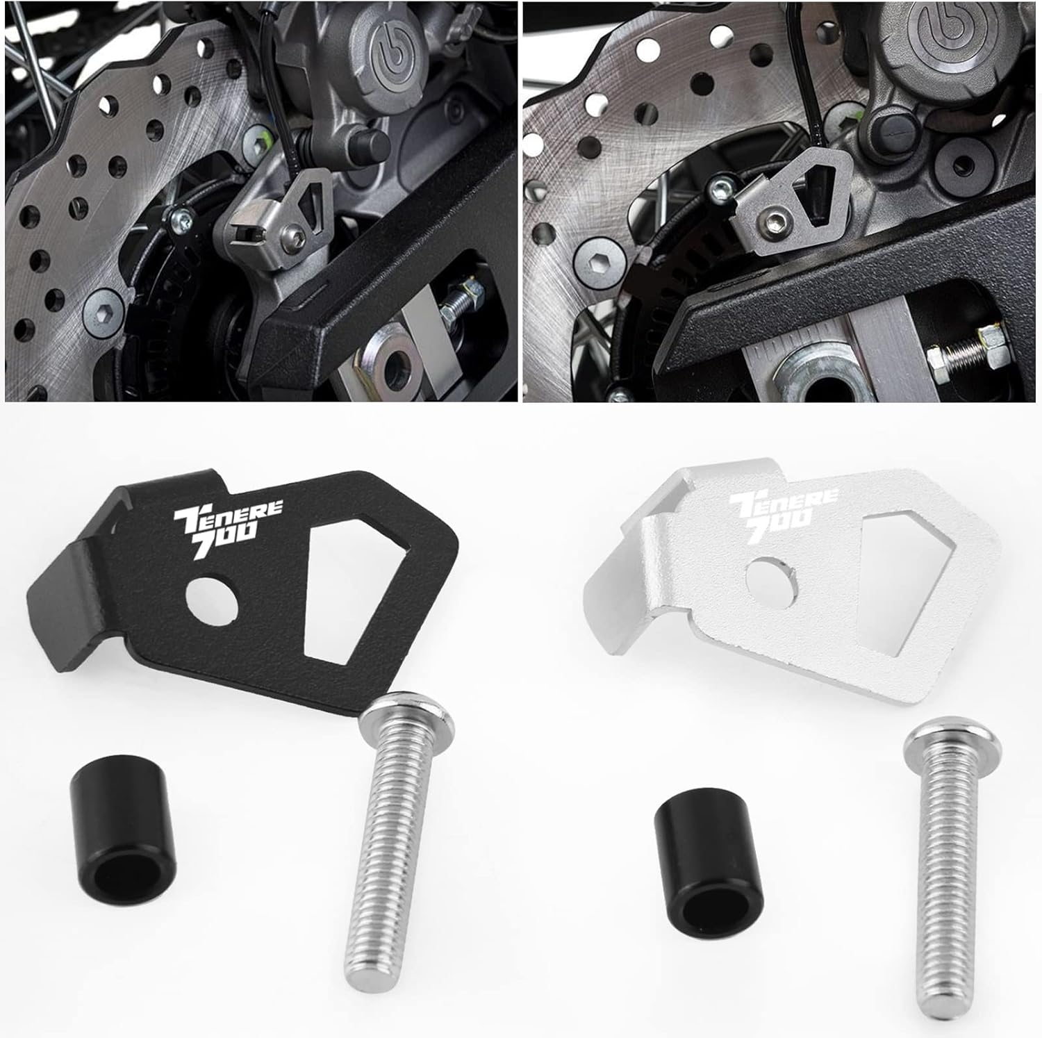 Marcos protectores para Yamaha Tenere 700 2019 2020 2021 XTZ700 CNC Accesorios de motocicleta Protector de sensor ABS trasero Tenere TX690Z XTZ690