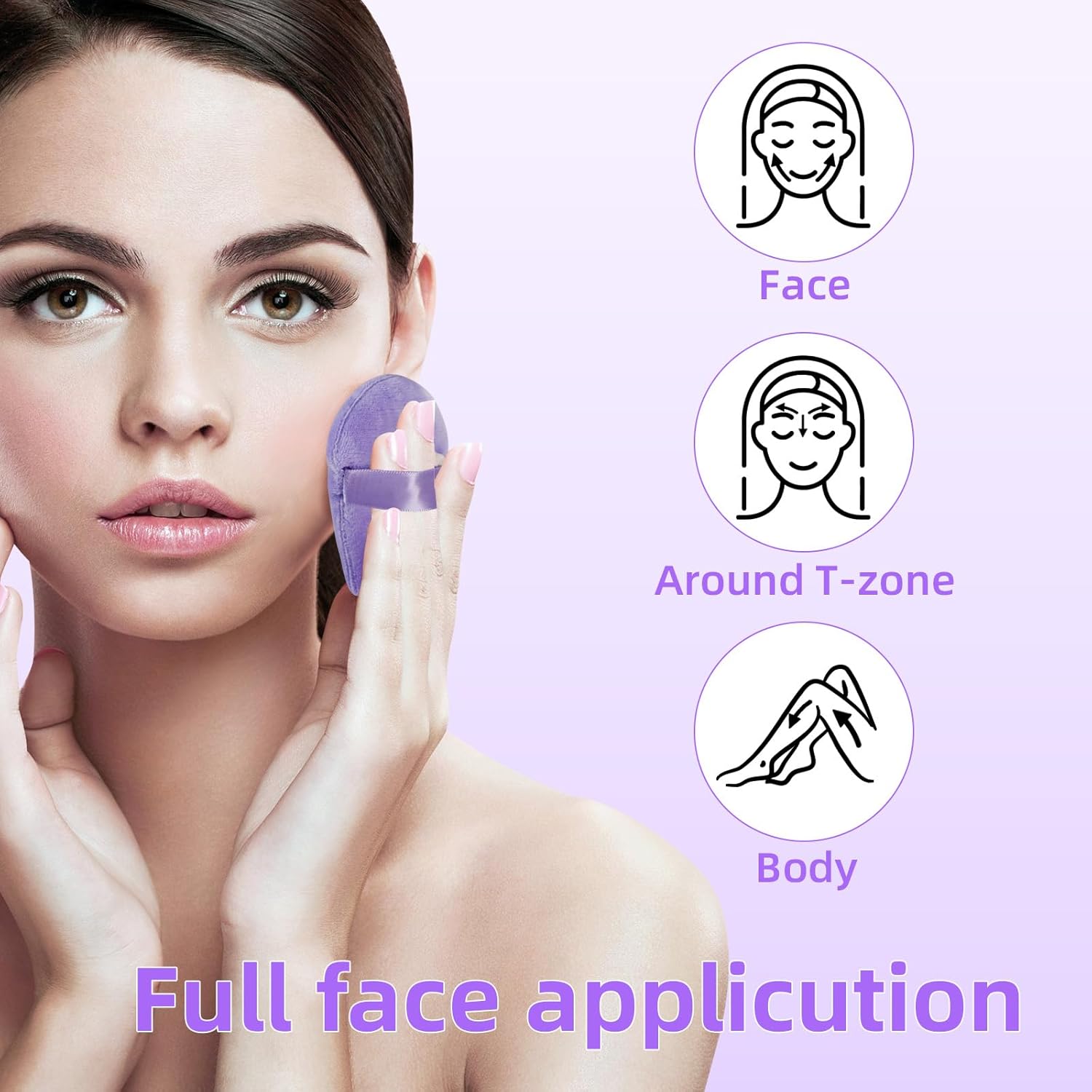 8 piezas triángulo polvo soplo cara triángulo suave maquillaje Puff terciopelo cosmética base licuadora esponja belleza maquillaje herramientas