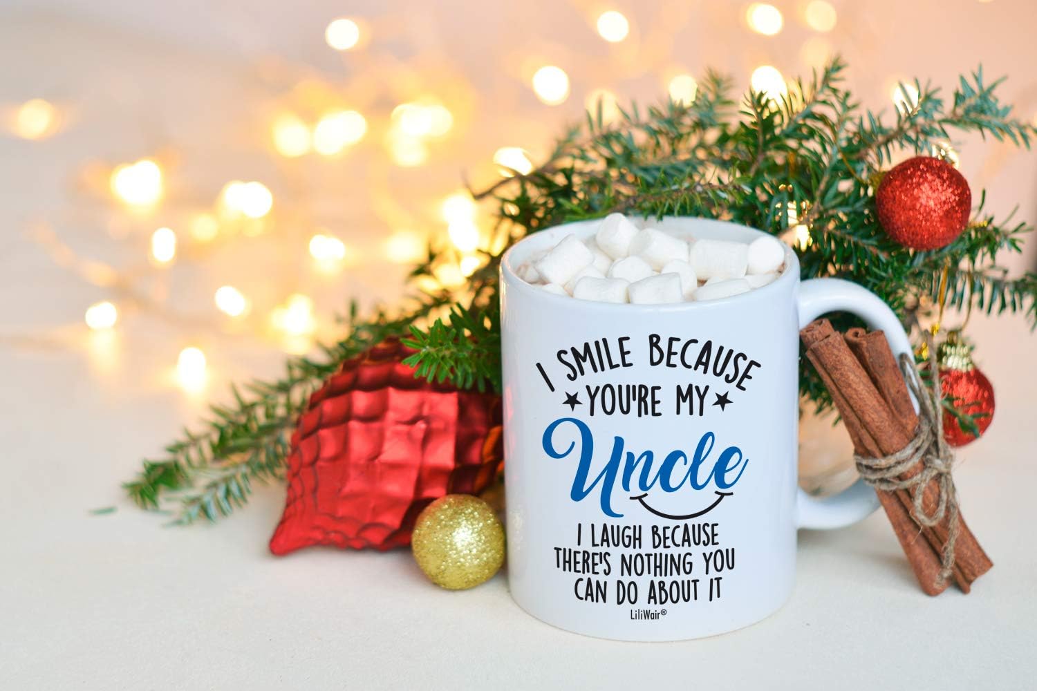 Regalos de Navidad para tío y tía de sobrina. Los mejores regalos para tías y tíos de sobrino. Tazas de café divertidas y divertidas para tías