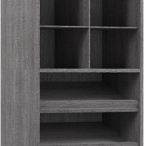 Bestar Pur Closet Organizador de zapatos, 25 W, color gris ladrido Bestar Pur Closet Organizador de zapatos, 25 W, color gris ladrido