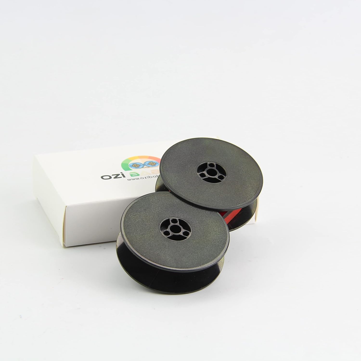 Cinta universal para máquina de escribir doble, cinta para máquina de escribir negra, compatible con todos los modelos, cinta para máquina de