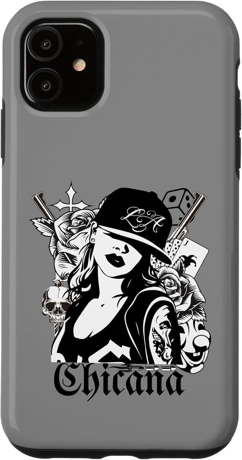 iPhone 11 Cultura latina chicana. Ropa chicana, Lowrider, funda chicana