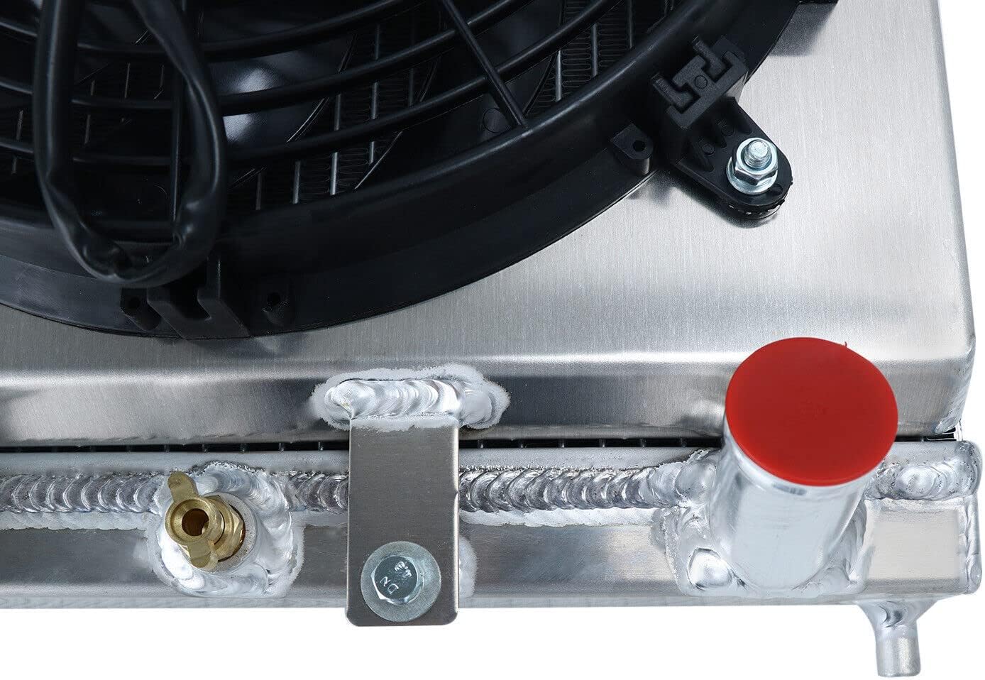 Radiador de aluminio de 3 filas compatible con Honda Civic Del Sol 1992-2000 Integtra EG EK EH EJ EM DB DC D15 D16 Integra B16 B18 CRX, todo el