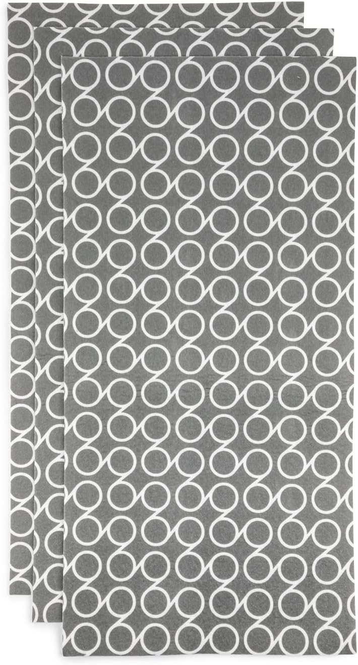 CORE KITCHEN Frigorífico Geo Grey – Bolsas de viscosa (8 x 6 pulgadas), 3 unidades