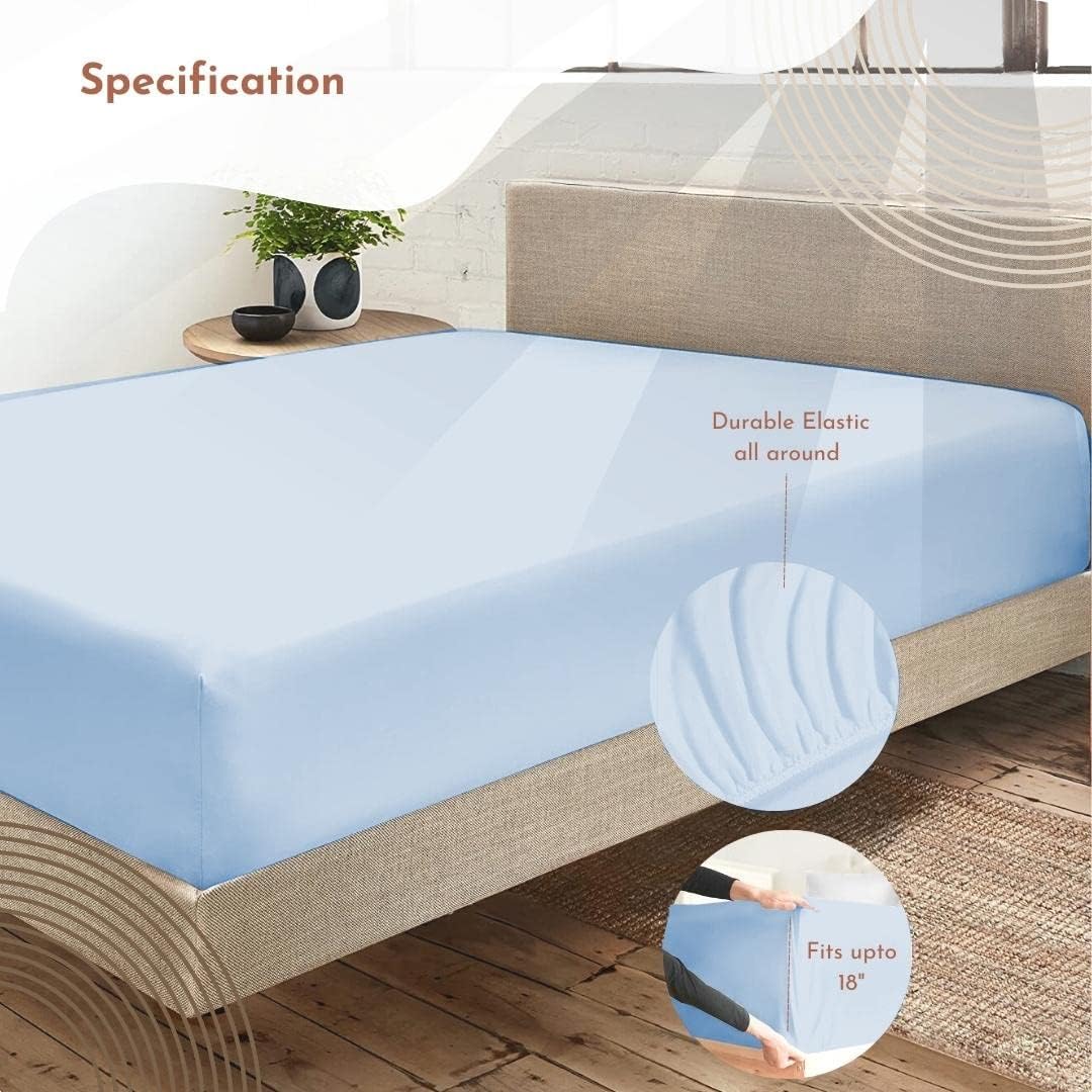 Juego de sábanas divididas tamaño King para cama ajustable, sábanas de lujo, sábanas de algodón egipcio de 1000 hilos, juego de sábanas de 5 piezas,