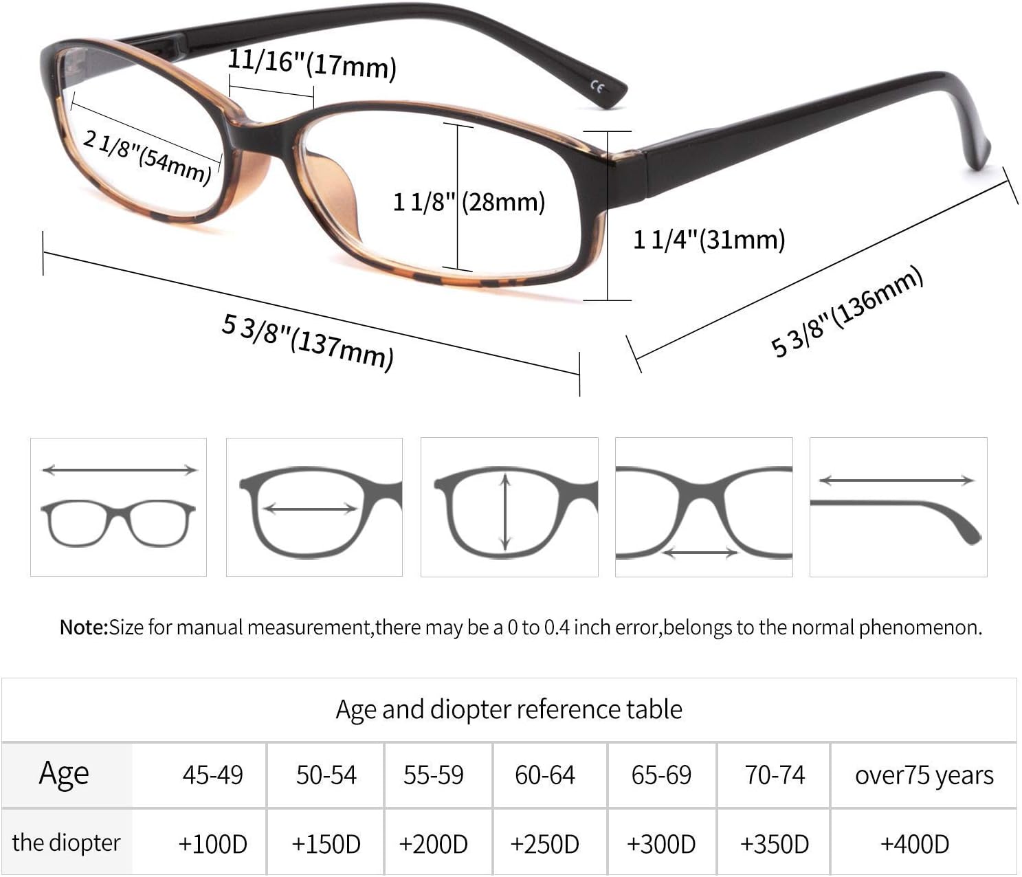 IVNUOYI Paquete de 6 lentes de lectura con bloqueo de luz azul con bisagras de resorte, lectores ligeros de colores para mujeres, antirreflejos y UV