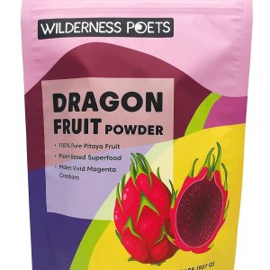 Wilderness Poets Polvo de fruta de dragón liofilizado – Pitahaya rosa (32 onzas) Wilderness Poets Polvo de fruta de dragón liofilizado – Pitahaya rosa (32 onzas)