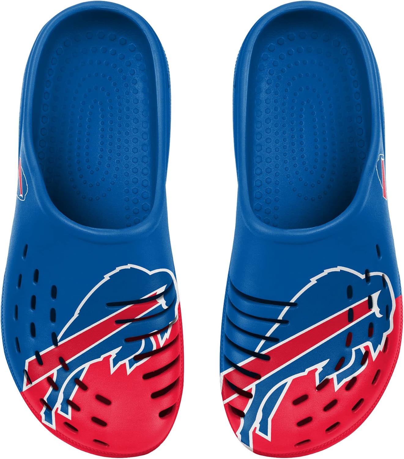 FOCO – Sandalias de agua de jardín con logotipo de equipo de la NFL, para hombre