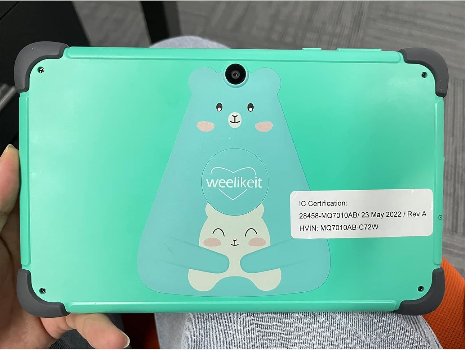 Tablet para niños de 8 pulgadas, weelikeit Android 11 Kids Tablet con AX WiFi6, control parental, aplicación para niños instalada, 4500 mAh,