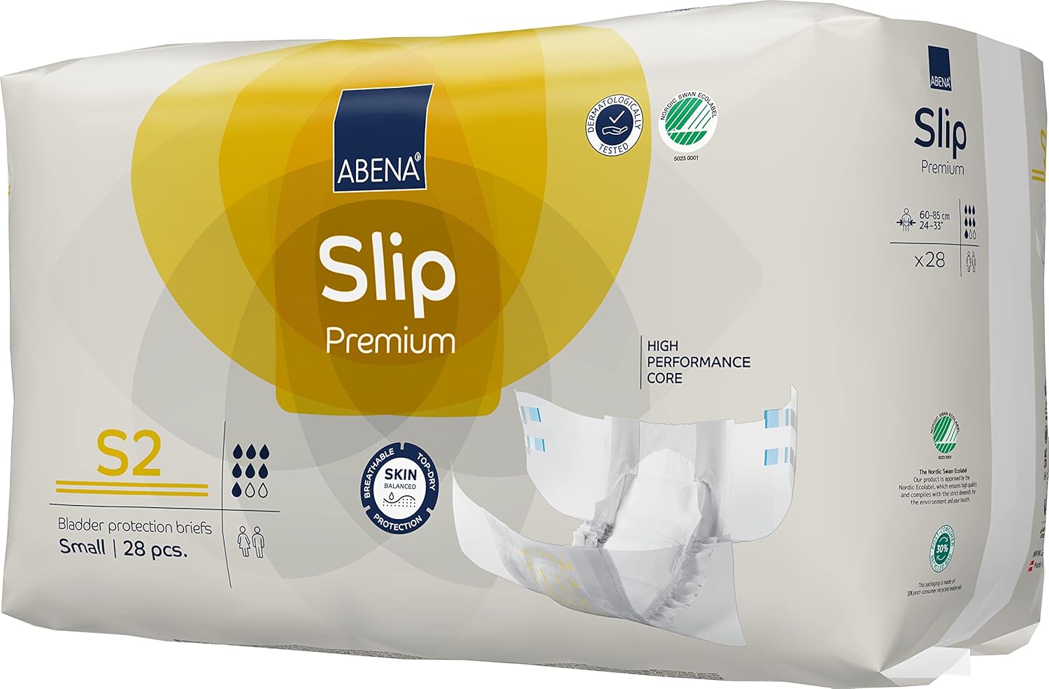 Abena Slip S2 Premium – Almohadilla para incontinencia todo en uno