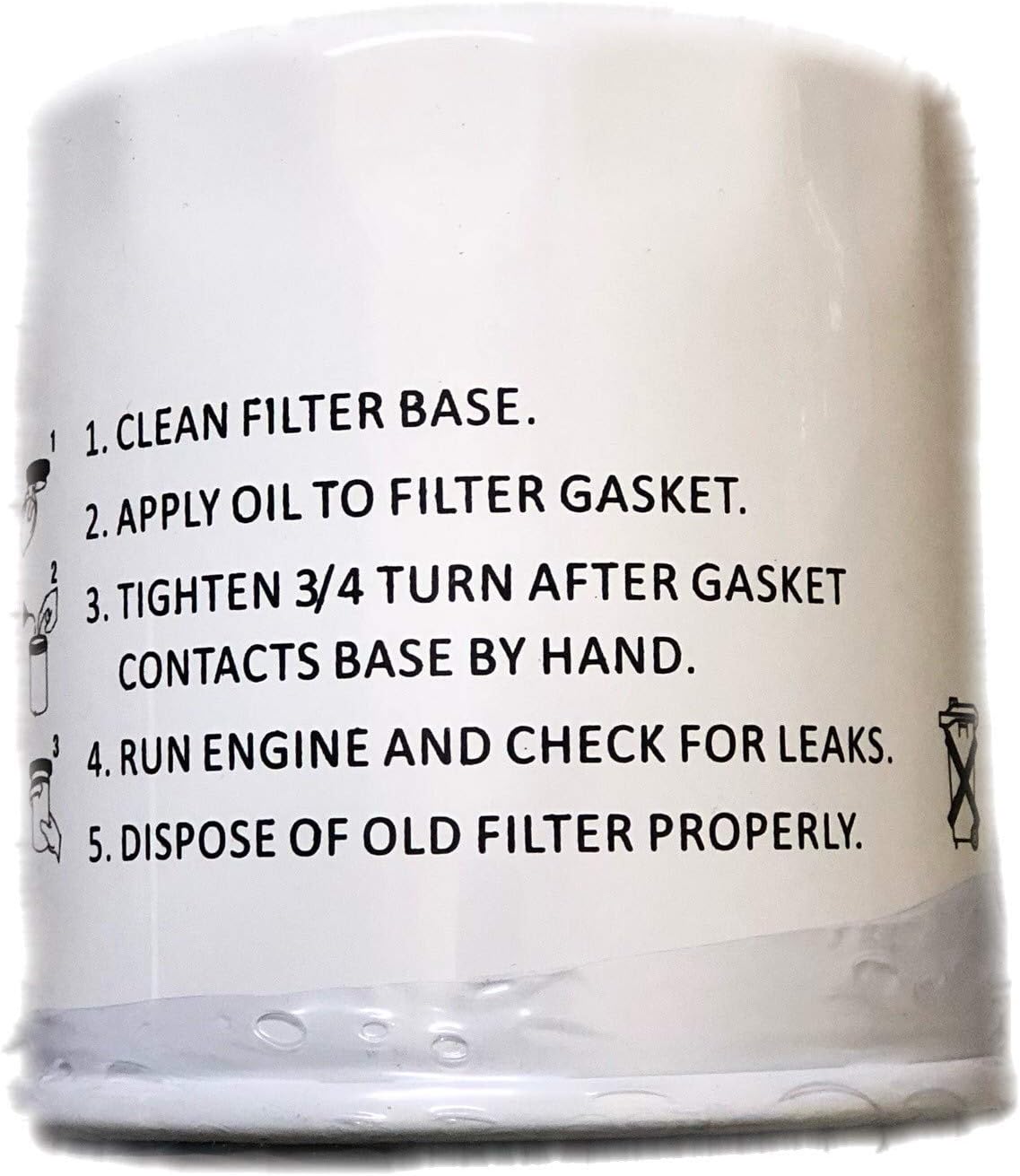 Land Rover Filtro de aceite LR096524 (supersembrado de LR025306)