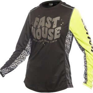 FASTHOUSE Camiseta Grindhouse Zenith para mujer, color negro FASTHOUSE Camiseta Grindhouse Zenith para mujer, color negro