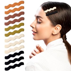 Paquete de 12 pinzas antideslizantes para el cabello de concha de tortuga para mujer, estilo cocodrilo, celuloide, accesorios para niñas, varios Paquete de 12 pinzas antideslizantes para el cabello de concha de tortuga para mujer, estilo cocodrilo, celuloide, accesorios para niñas, varios