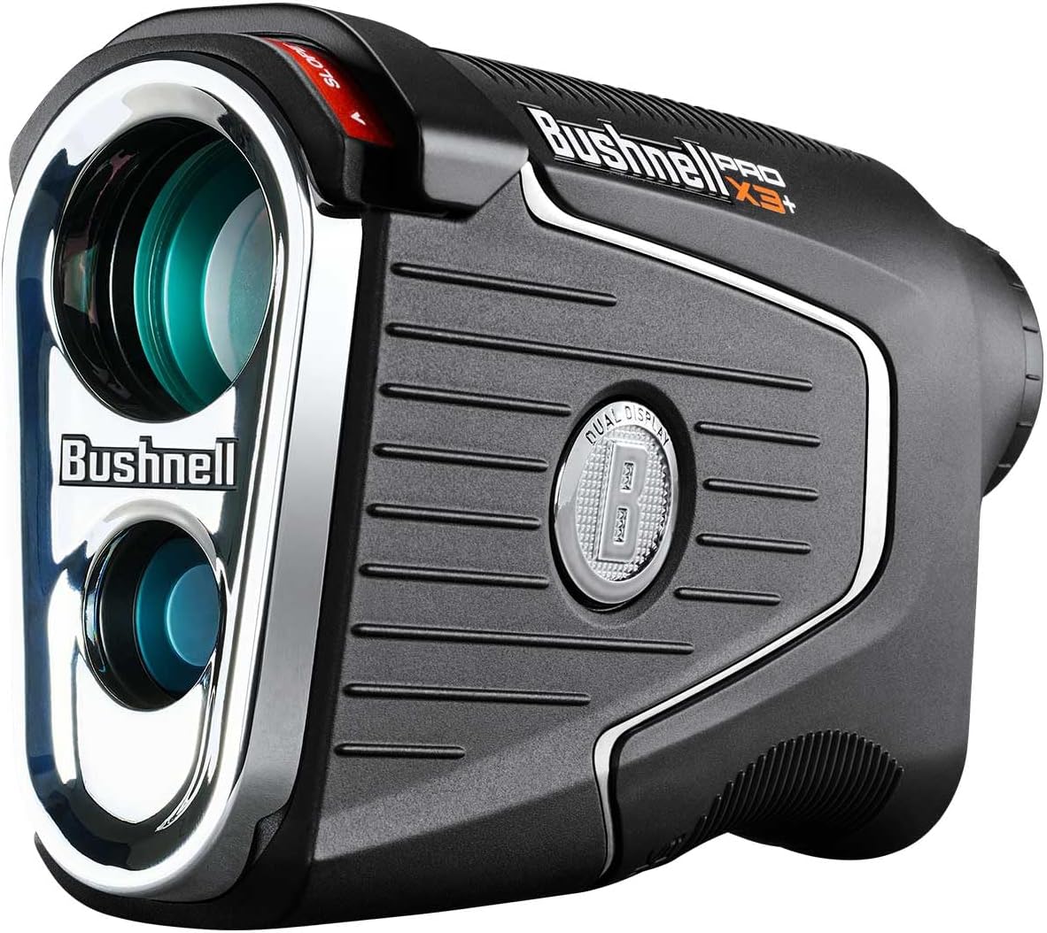 Bushnell Golf Pro X3 – Telémetro láser con caja de regalo inclinada, incluye toalla de microfibra PlayBetter y batería adicional, caja de regalo