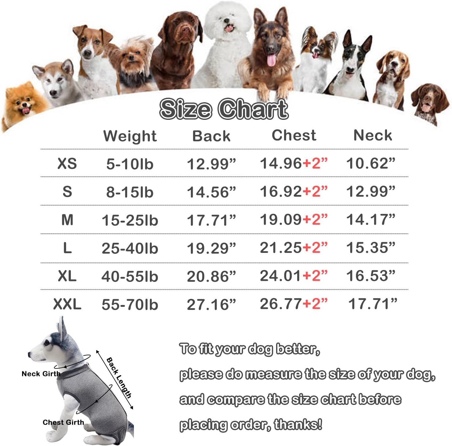 Traje de recuperación de cirugía para perros hembras y hombres, traje corporal esterilizado para perro después de la cirugía, mameluco quirúrgico