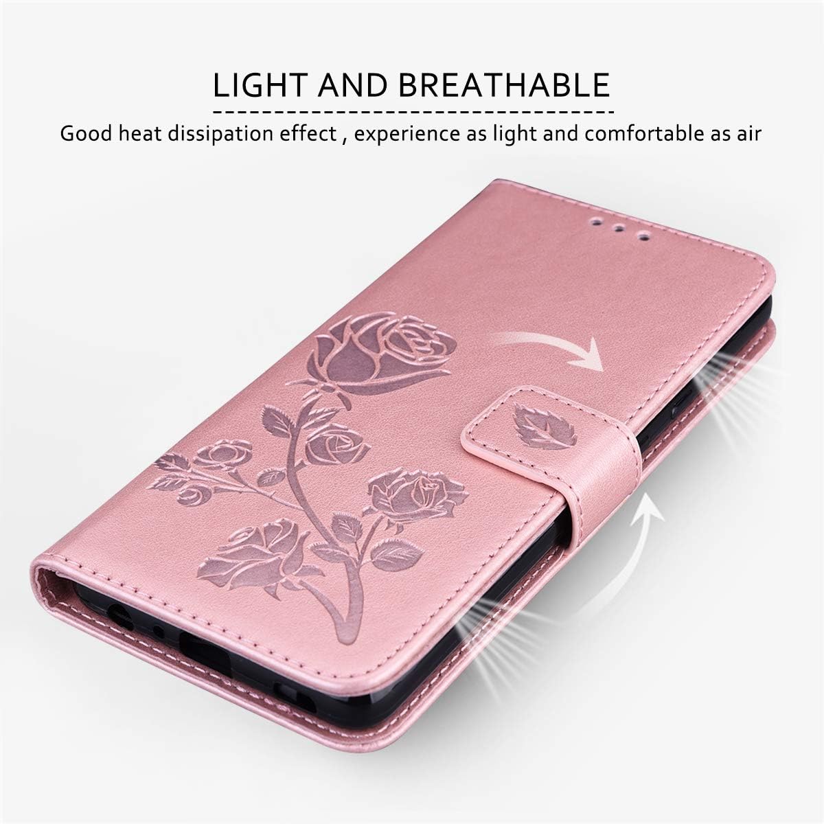 Funda para iPhone 11 Pro Max con tarjetero, iPhone 11 Pro Max, funda tipo cartera para mujeres y niñas, de piel sintética, magnética, compatible con