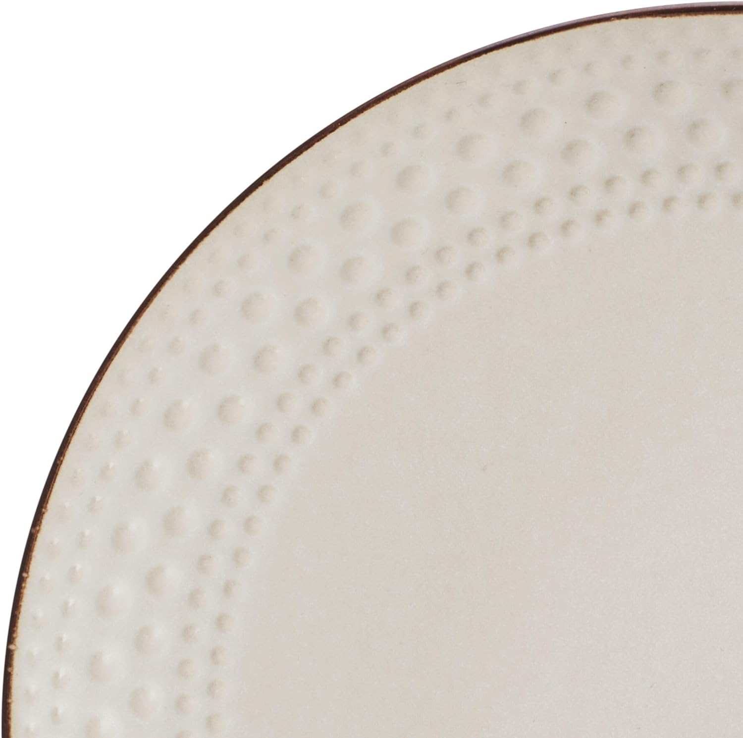 Pfaltzgraff Janelle – Juego de vajilla de 12 piezas, servicio para 4, color crema