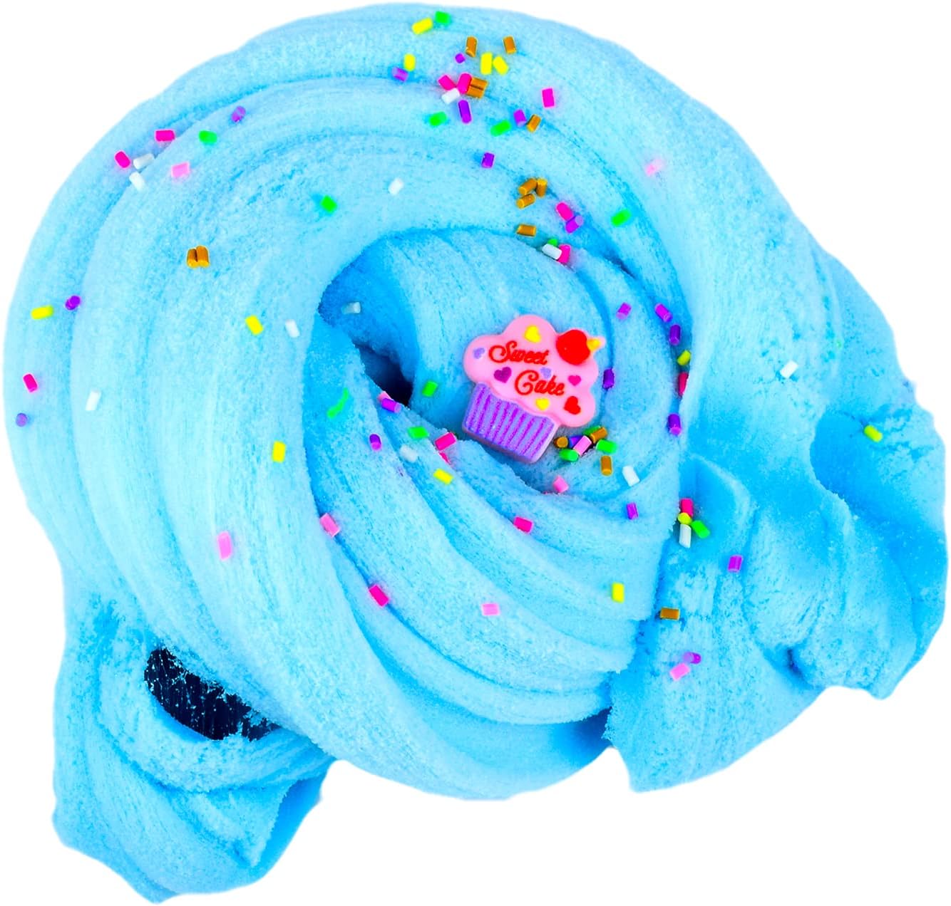 Cloud Slime Kit de 4 unidades, slime perfumado con bonitos dijes divertidos de limo, suave y antiadherente, juguetes de bricolaje para aliviar el