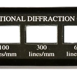 Eisco Labs – Diapositiva de difracción educativa Eisco Labs – Diapositiva de difracción educativa