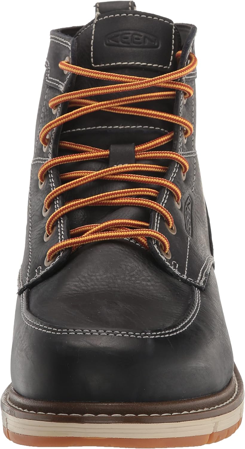 KEEN Utility Botas de trabajo impermeables con punta de aleación de 6 pulgadas para hombre San José