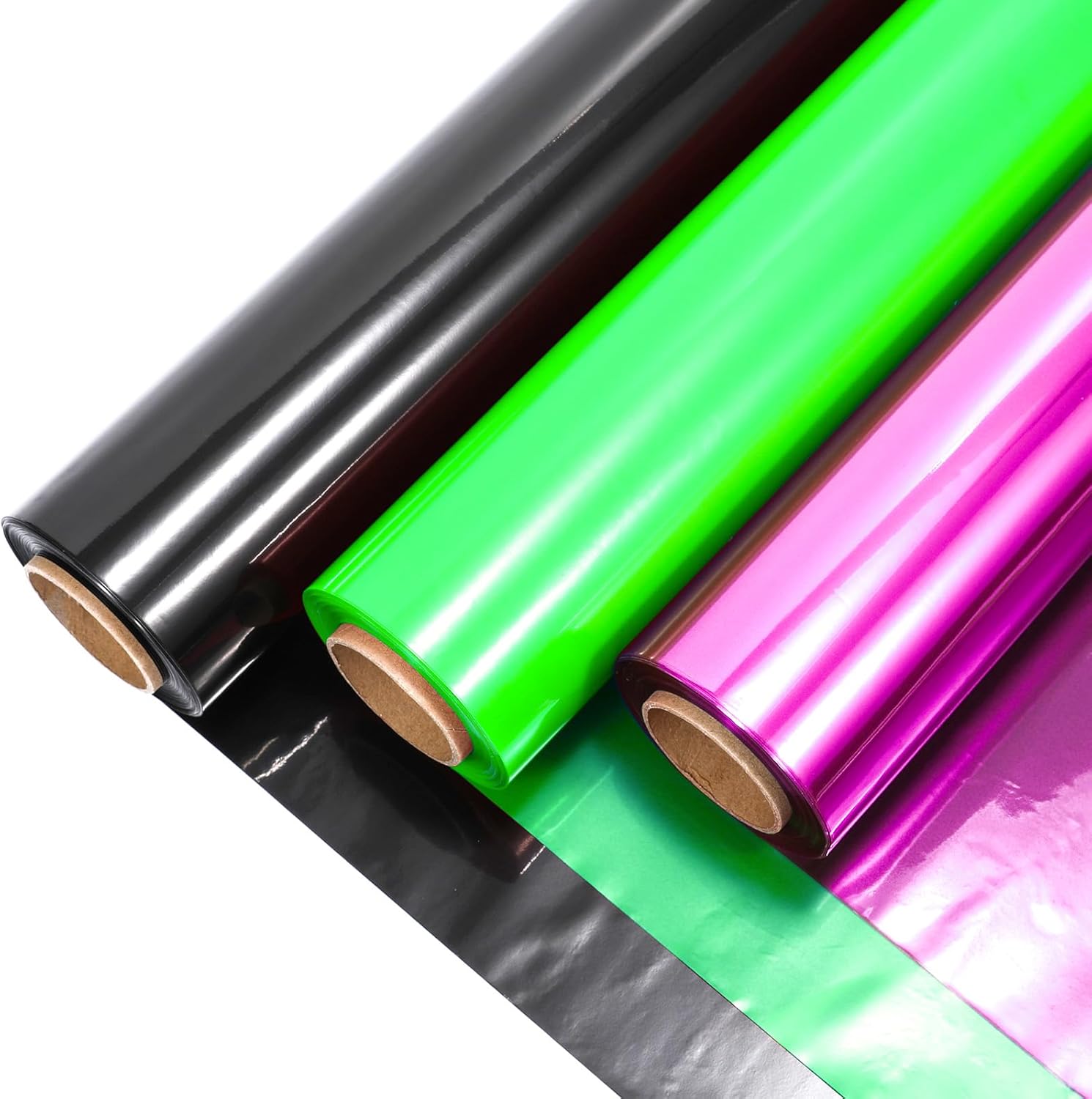 HiloPack Rollo de celofán para el día de San Valentín para cestas de regalo, papel de regalo de celofán rosa extra grande de 3 mil, 34 pulgadas