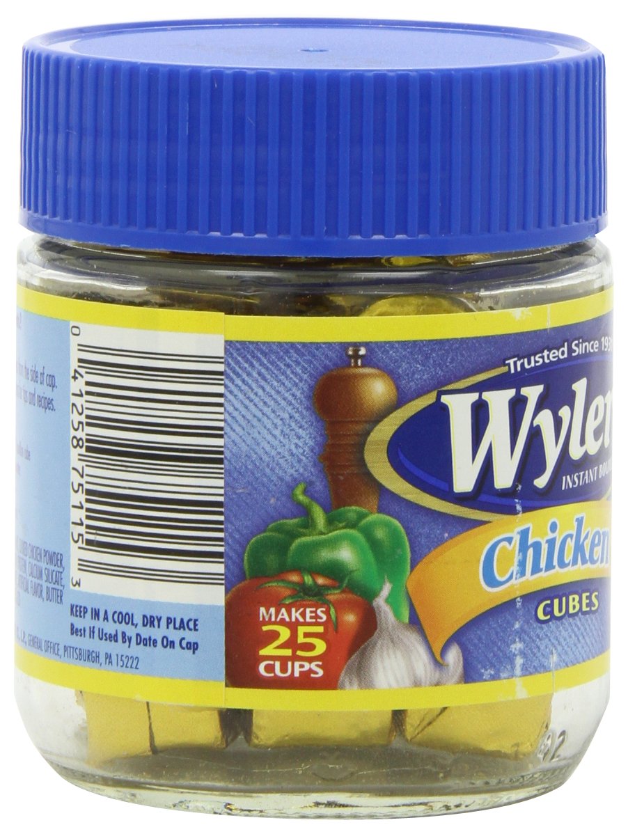 Wyler’s Cubos de caldo de pollo de 3.25 onzas, 8 unidades