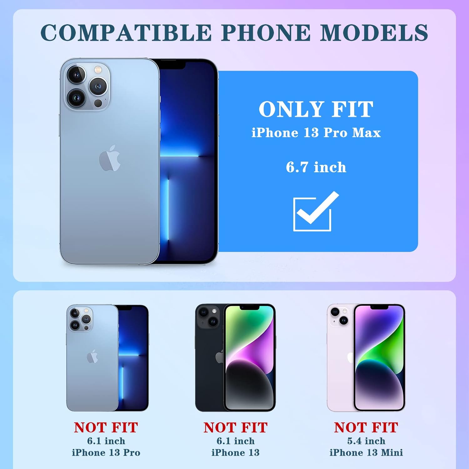 Coralogo Funda 3 en 1 para Apple iPhone 13 Pro Max con purpurina brillante para mujeres y niñas, funda brillante para teléfono, bonito diseño floral